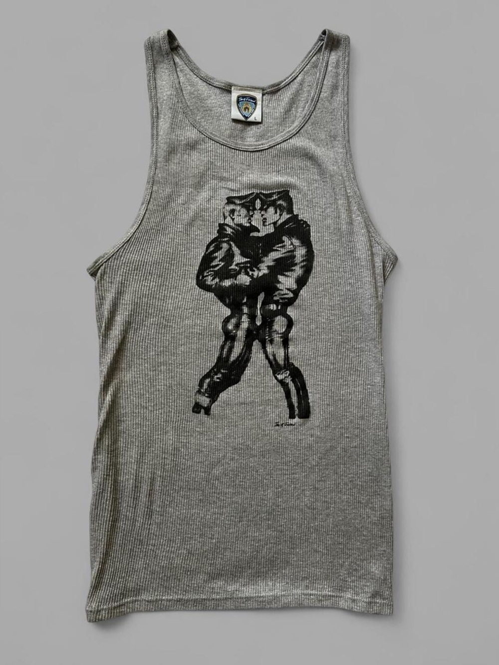 Vintage 90’s Tom of Finland LGBTQ Gay Queer Leather Tank Top. Size L.